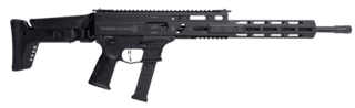 Global Ordnance STRIBOG SP9A3G 9mm Luger Semi-Auto Rifle - Black - 16" - 27 Round